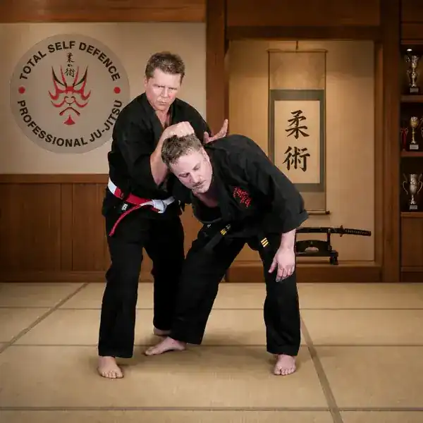 Standing neck-control technique in Japanese Ju-Jitsu