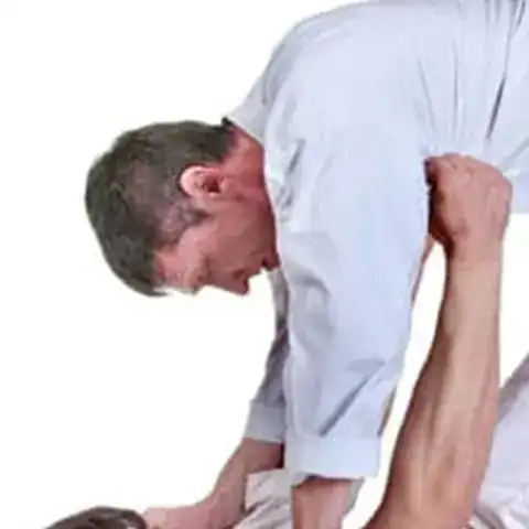 Sensei Paul Webb training in Ju-Jitsu