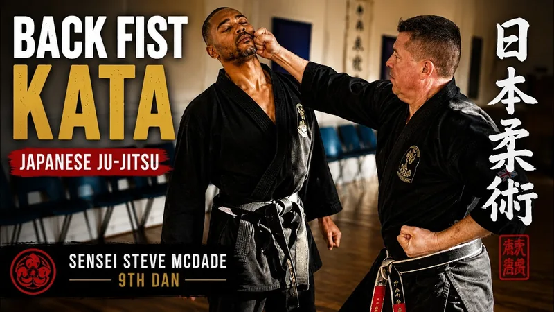 Japanese Ju-Jitsu Back Fist Kata demonstration